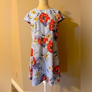 Vince Camuto size 12 short dress with flared skirt